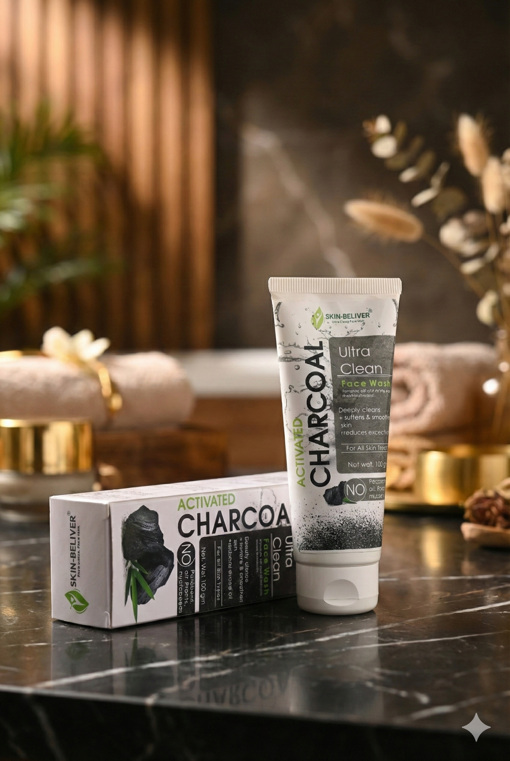 CHARCOAL FACE WASH   100gm